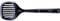 Prestige 2-in-1 Large Skimmer Spoon - Skimmer Ladle with Non Scratch Silicone Edge, Heat Resistant Kitchen Utensils to Protect Non Stick Cookware, 39cm, Black & Grey