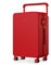 TUPLUS Koffer Trolley ABS Rollkoffer mit 4 Rollen Reisekoffer Handgepäck Hartschalenkoffer mit TSA Schloss, Impression Serie,67.5 x 45.5 x 25 cm/ 61L,Rot