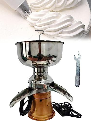 HACSYP Separador de Leche Separador de Leche Multifuncional, máquina de Crema centrífuga de Cocina eléctrica 50L / H, Separador centrífugo de Crema de Leche Fresca, for la Familia de Granjas lecheras