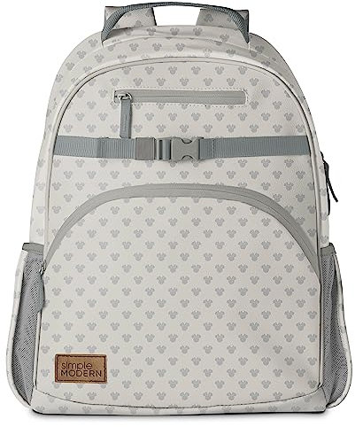 Simple Modern Disney Rucksack für Kleinkinder, veganes Leder, für Schule, Kindergarten, Elementar-Kind, Mini-Rucksack, niedliches Kunstleder, Fletcher-Kollektion, 38,1 cm hoch, Minnie Mouse Me