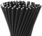 GreenFyA Pajitas de Papel Kraft Biodegradables, 20cm. Desechables, ecológicas y compostables. Comprometida con el medio ambiente (NEGRAS, 3000)