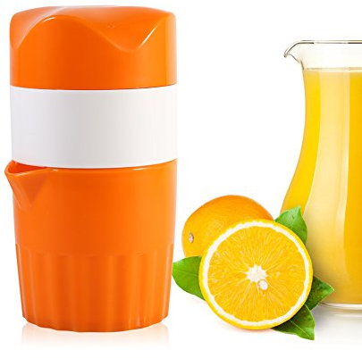 Presse-Agrumes Électrique, Presse-Jus D'Orange Machine à Jus D'Orange Portable Presse-Agrumes Manuel de Citron Orange pour Orange, Citron, Pamplemousse