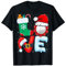 Bottle Cap Wearing Santa Hat Xmas Christmas T-Shirt