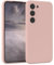 EAZY CASE - Silikonhülle für Samsung Galaxy S23 Hülle Silikon Case Altrosa weich stoßfeste Handyhülle Schutzhülle mit Kameraschutz Dünn Premium Schutz Cover TPU Phone Bumper in Pastell Rosa