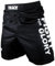 Tenace MMA Shorts für Grappling-Training, BJJ, Boxen, Kampfsport, Schwarz , S