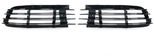 VNABIA Kompatibel Mit VW Für Golf 5 MK5 R32 2005 2006 2007 2008 2009 Auto-Frontstoßstange Nebelscheinwerfer-Abdeckungsrahmen Nebelscheinwerfergitter Autoteile Gitter Nebelscheinwerfer