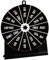 LearnLyrics Spinner-Rad für Preise, Mehrzweck-Spin Preis-Rad Tombol-Rad, kreatives Spinner-Spielrad Glücksrad Spinner für Hochzeitsfeier