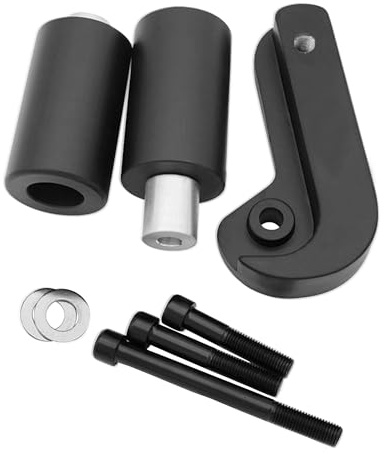 ERMWALR Motorrad Rahmen Sliders Crash Falling Protection Sturzschutz Für Suzuki Für GSX-R 600 750 Für GSXR Für GSXR600 Für GSXR750 K6 K8 2006-2010 Crash Pads Motorrad (Schwarz)