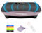 SPORTSWIN Machine d'exercice à plaque vibrante, plate-forme de fitness secouant tout le corps, plaque de vibration pour drainage lymphatique, contrôle de la vitesse du moteur, équipement