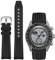 REBANDACE Bracelet pour montre Moonswatch, bracelet en silicone pour montre Omega X Swatch Moonswatch 20 mm, bracelet incurvé pour Swatch Omega, taille unique, Silicone, Pas de gemme