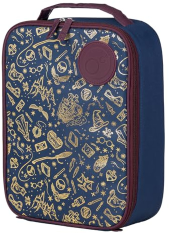 b.box Flexi Insulated Lunchbag - Harry Potter | Helps Keep Lunches Cooler and Fresher for Longer | Machine Washable | Fits Large Lunchbox and Snackbox