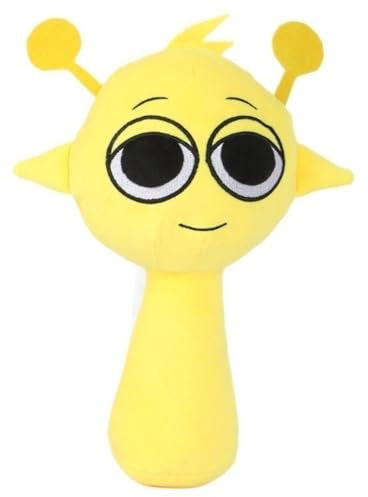 KUKUShining Sprunki Kuschelpuppe Spielzeug, Cartoon Charmante Weiche Stofftiere, Niedliche Kuschelpuppen for Kinder, Fans und Gamer, (Yellow)