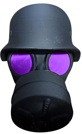 Abdeckkappe für Anhängerkupplung,In Gasmaske-Helm-Form,Staubdicht & Wasserdicht,Anhängerkupplung Schutzkappe Abdeckung für 50 mm Kugelkopf Anhänger Anhängerkupplungen Kupplungskappe Anhänger (Lila)