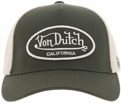 Von Dutch Baseballkappe mit Netz für Erwachsene, zweifarbig und gesticktes Logo LOFB