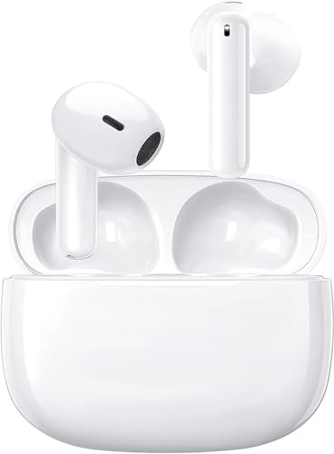Auriculares Bluetooth 5.4 Auriculares Inalámbricos Estéreo HiFi auriculares Inalámbricos 48 Horas de Reproducción In-Earauriculares,Deportes Impermeable IPX7 con Touch Control para iOS/Android
