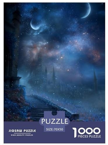 MagischerWeg3D-Puzzle-Spiel70x50cm/1000pcs,SternenhafteSky–Kreativ&Entspannend,BildendFürAlle,Hausdekorationsgeschenk
