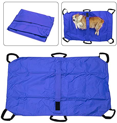 Czyurachel Voyage et transport pour chiens jusqu'à 55 kg, sac de transport pliable pour chien avec 6 poignées, transport pour chien et aide au transport, voyage et transport pour chiens, sac de