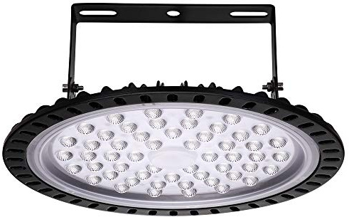 Viugreum 200W UFO LED High Bay Light,20000LM 6000K-6500K Daylight White Ultra Thin LED Warehouse Lighting, IP65 Waterproof Commercial Bay Lighting Shop Area Workshop Garage Lights Fixtures