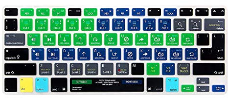 WYGCH Serato DJ Serato Scratch Live DJ SSL-M-CC Browser Toggle Functional Shortcut Silicone Keyboard Cover Skin for MacBook Air 13 inch(No-Touch ID) ; for MacBook Pro 13, 15 (2015 Before)