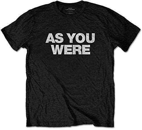 Liam Gallagher LGTS02MB03 Black T-Shirt - Large