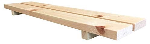 IPPINKA Badewannenbank aus japanischem Zypressenholz Hinoki - Multi-Funktional mit natürlichem Aroma