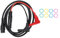 BNC Test Leads BNC Male Plug to Right Angle Banana Plug Coaxial Cable Oscilloscope Test Lead Cable Wire 1M