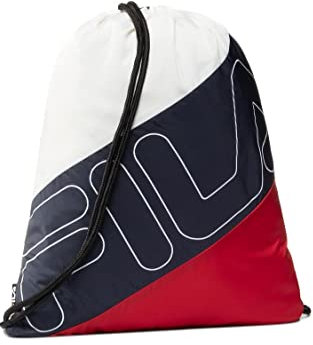FILA Damen Gym Sack Double Mesh Sportsack, Schwarz, Einheitsgröße