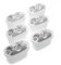 vhbw 6X Water Filter Cartridge Compatible with Aqua Optima Evolve Water Filter Jug