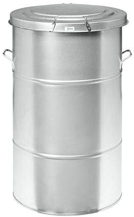 Mülltonne Abfallbehälter, 160 Liter - verzinkt