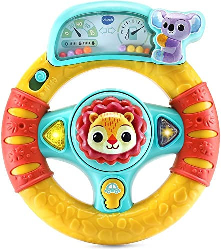 Volante Descubrimientos. Sonajero activity interactivo bebé +3 meses.