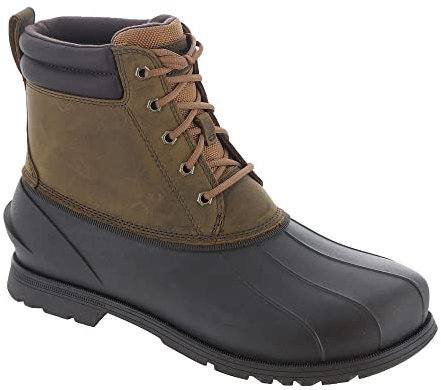 UGG Stivali da pioggia Gatson Mid Uomo, Castagna, 42 EU