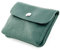 modamoda de P09 Damen Münzgeldbörse Geldbörse Portemonnaie Klein Leder Made in Italy P09, Farbe:Petrol