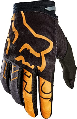 Fox 180 Skew Gloves Black/Gold L