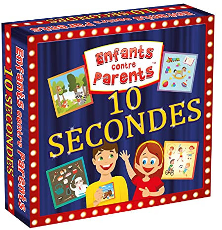 Lernspiel Memory-Spiel Gesellschaftsspiel Gesellschaftsspiel Denkspiel Zeremonie Beobachtungsspiel Gesellschaftsspiel | Kinder gegen Eltern 10 Sekunden | 48 Karten | ab 5 Jahren