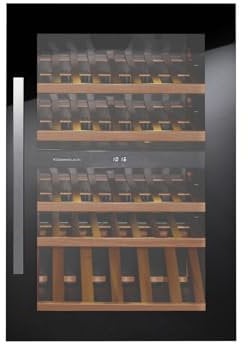 Küppersbusch FWK 2800.0 S3 K-Series 8 Einbau Weinklimaschrank Schwarz/Silver Chrome