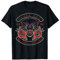 Black Cat Tattoo Studio, Panther & Roses Old School Tattoo T-Shirt