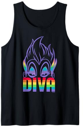 Disney Villains Ursula Diva Pride Tank Top
