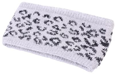 LALAFINA Haarband Winterstirnband Für Damen Gestrickte Kopfbedeckung Frauen Stirnband Breiter Kopfwickel Elastischer Plüsch-ohrwärmer Breites Stirnband Dickes Vlies Fräulein Ohrenwärmer