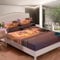 MORTRA 3D Tropisch Spannbettlaken 120x200 cm, Hawaii Weiches Mikrofaser Bettlaken Set für Kinder Erwachsene, Spannbetttuch - Tiefe Tasche 30 cm mit 1 Kissenbezügen 80x80 cm