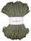 Cordón de algodón trenzado de 5 mm, 100 m, 46 colores, cordón de ganchillo, cordón de macramé, hilo de macramé, hilo premium, cuerda de macramé, Sznurkomania (caqui)