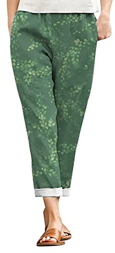 Pantacourt Cargo Femme été - Femmes Casual Imprimer Pantalon Pantalon Taille Élastique Poche Long Crayon Pantalon Short De Bain Cactus Jack