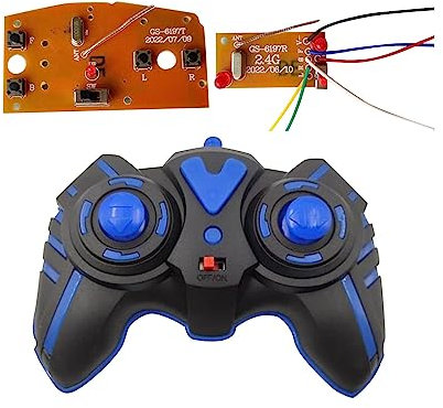Dickly Telecomando RC, Telecomando per Auto RC e Scheda Ricevitore Telecomando per Auto RC,