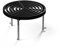 höfats - Bowl 70 Sear Grate - Gussrost Ø 31 für zusätzliche Grillfläche auf Bowl 70 mit Plancha Ring - Grillplatte höhenverstellbar, sicherer Stand Dank Dreipunktauflage - inkl. Hebewerkzeug