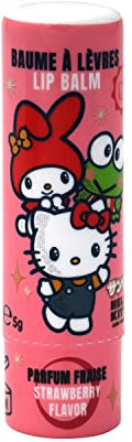 Mevsim Store Hello Kitty Friends Lipgloss - Kinder Lipbalsam - Erdbeergeschmack - Vegan - Dermatologisch getestet