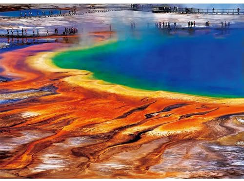 1000 Teile Puzzle Yellowstone National Park Home Wanddekoration Familienspiel