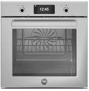 Bertazzoni Professional Series F6011PROPTX Built In Electric Single Oven with Pyrolytic Cleaning - Stainless Steel - A++ Rated