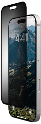 URBAN ARMOR GEAR UAG Entworfen für iPhone 16 Pro, abnehmbare und wiederverwendbare Sichtschutz-Tönung – Premium 2-Wege-Anti-Blend-Anti-Spionage-flexible Handyabdeckung