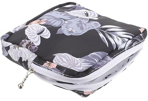 FRCOLOR Menstruationsbinden-aufbewahrungstasche Kleine Damenbindentasche Mit Reißverschluss Tragbare Aufbewahrungstasche Für Menstruationsartikel Make-up-tasche Für Reisen Und Einkäufe