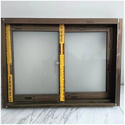 Finestre Finestra Scorrevoli Finestra Scorrevole Orizzontale Con Zanzariera E Serratura A Scatto, Montaggio Ad Incasso Finestre Per Capannone Seminterrato, Vetro Temperato Da 5 Mm & Telaio In Allumini