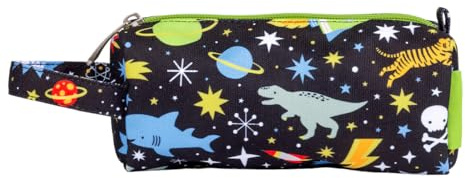 A Little Lovely Company Kinder Federmäppchen | Polyester, 20 x 8 x 7 cm, Galaxy, Schule